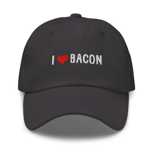 Dad hat 'I Heart Bacon' - RUDECAPS