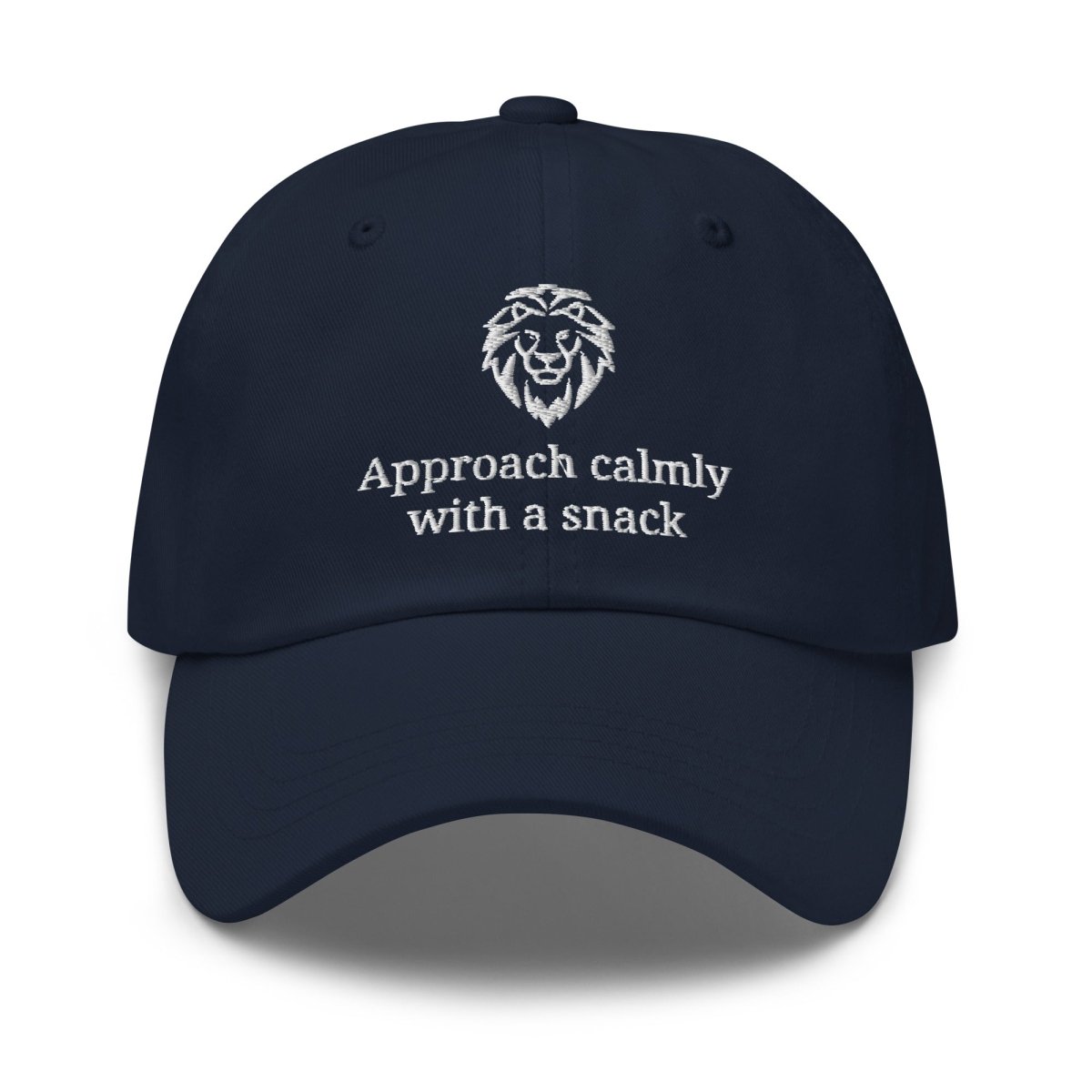 Dad Hat 'Approach Calmly With A Snack' - RUDECAPS