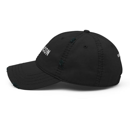 Distressed Dad Hat 'I Heart Bacon' - RUDECAPS
