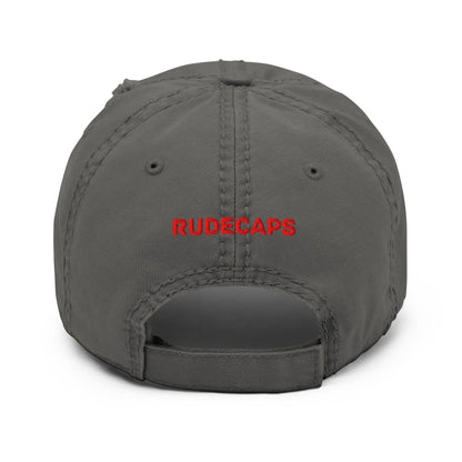 Distressed Dad Hat - RUDECAPS