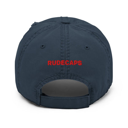 Distressed Dad Hat - RUDECAPS