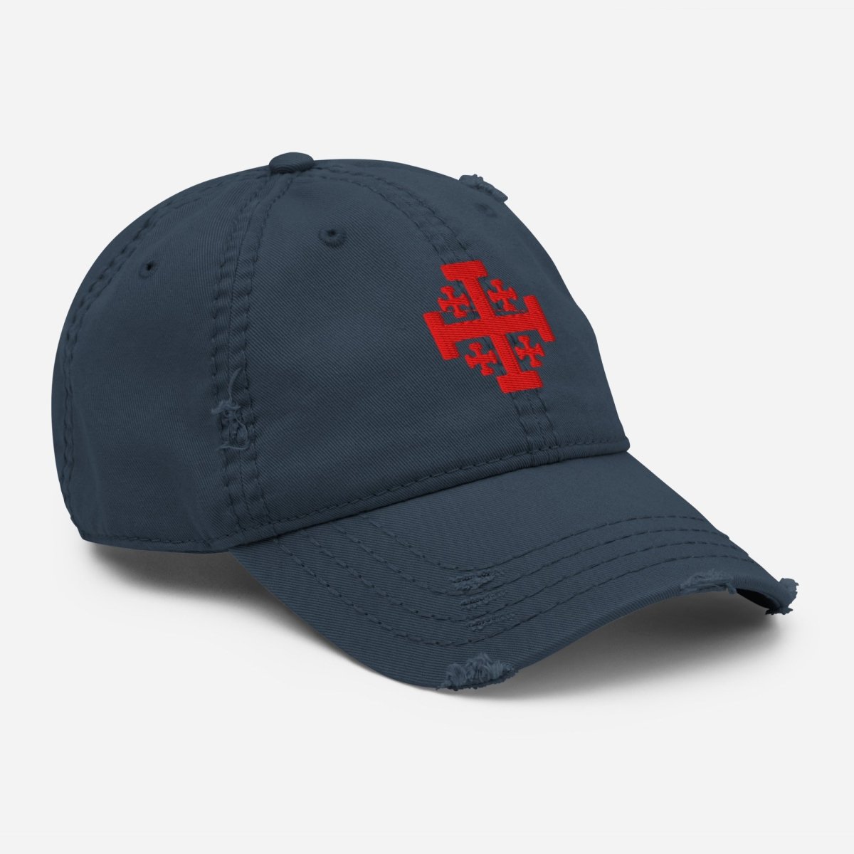 Distressed Dad Hat - RUDECAPS