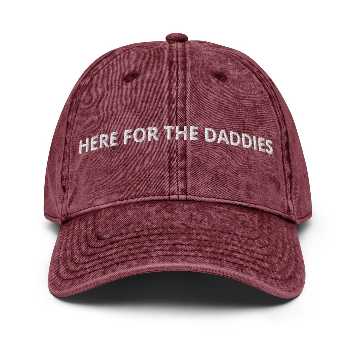 Vintage Cap 'Here For The Daddies' - RUDECAPS